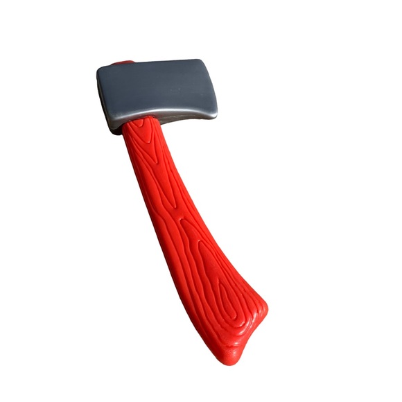 Firefighter‎ 3 piece Halloween costume, axe, firefighter helmet, coat, size 7/8 - Picture 4 of 8